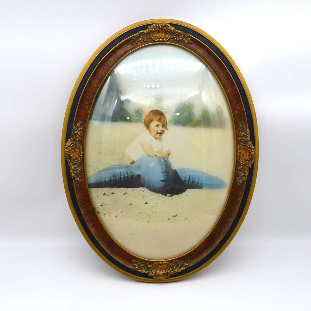 Bubble Glass Photo Frame | Girl