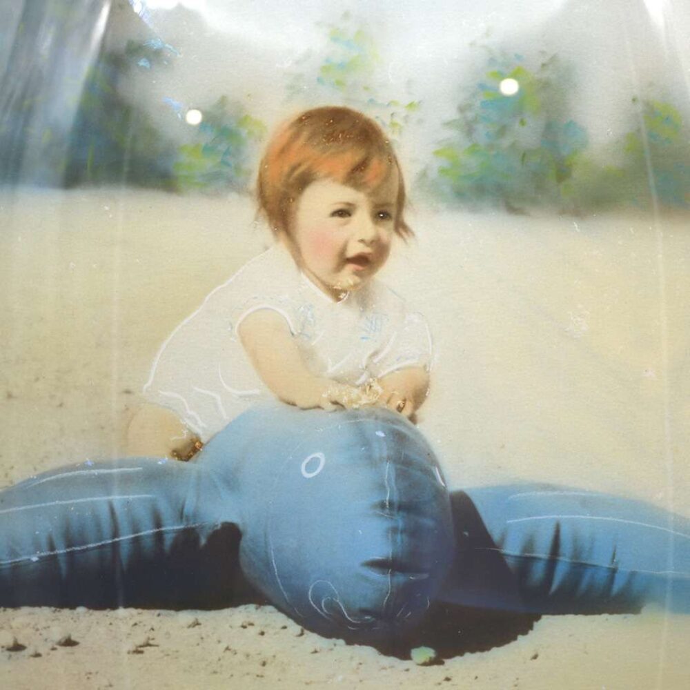 Bubble Glass Photo Frame | Girl - Image 2