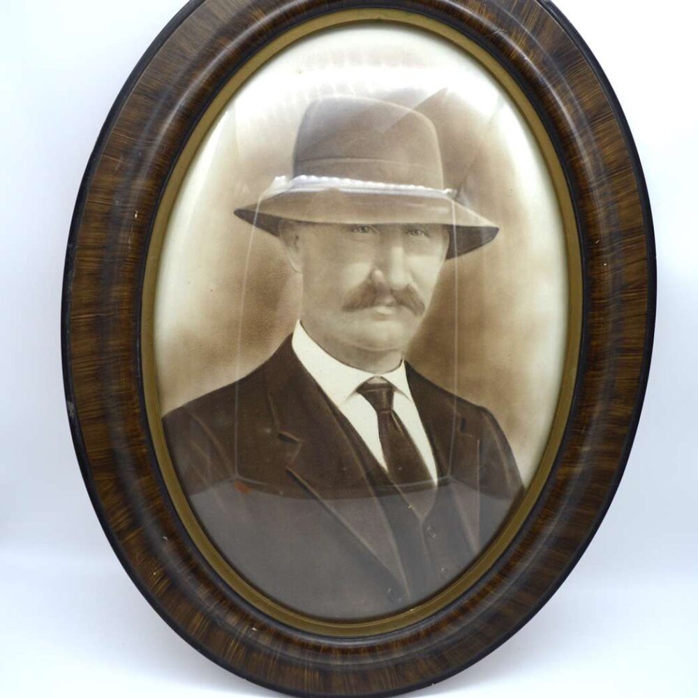Bubble Glass Photo Frame | Man - Image 2