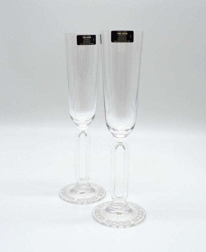Riedel Millenium Champagne Flutes